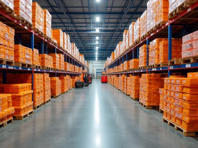 Lager und Logistik für Obstgroßhandel mit Zitrusfrüchten
